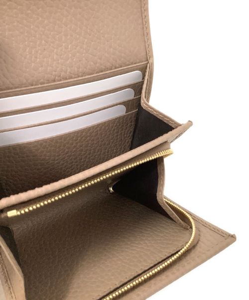 GUCCI（グッチ）GUCCI (グッチ) 2つ折り財布　GUCCI（グッチ）　598587　GGマーモント ブラウンの古着・服飾アイテム