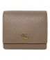 GUCCI（グッチ）の古着「2つ折り財布　GUCCI（グッチ）　598587　GGマーモント」｜ブラウン