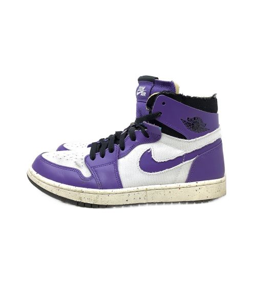 NIKE（ナイキ）NIKE (ナイキ) スニーカー ホワイト×パープル サイズ:27.5の古着・服飾アイテム