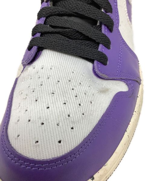 NIKE（ナイキ）NIKE (ナイキ) スニーカー ホワイト×パープル サイズ:27.5の古着・服飾アイテム