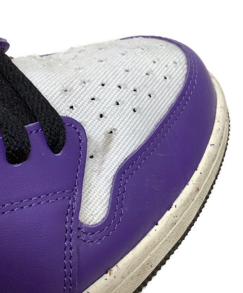 NIKE（ナイキ）NIKE (ナイキ) スニーカー ホワイト×パープル サイズ:27.5の古着・服飾アイテム