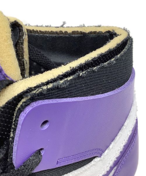 NIKE（ナイキ）NIKE (ナイキ) スニーカー ホワイト×パープル サイズ:27.5の古着・服飾アイテム