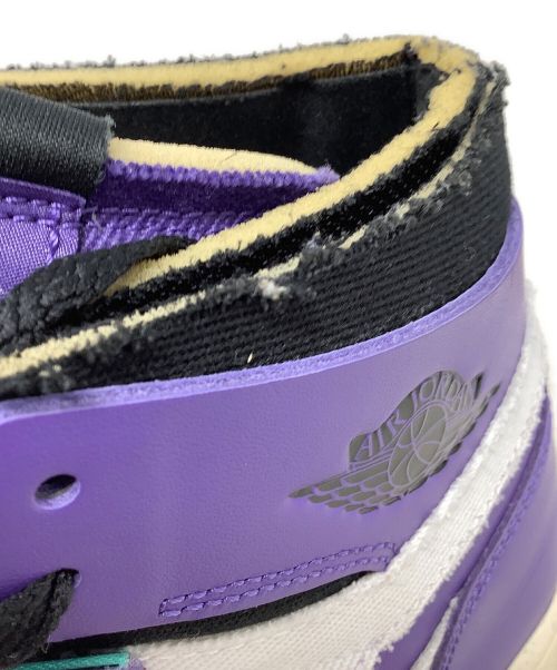 NIKE（ナイキ）NIKE (ナイキ) スニーカー ホワイト×パープル サイズ:27.5の古着・服飾アイテム