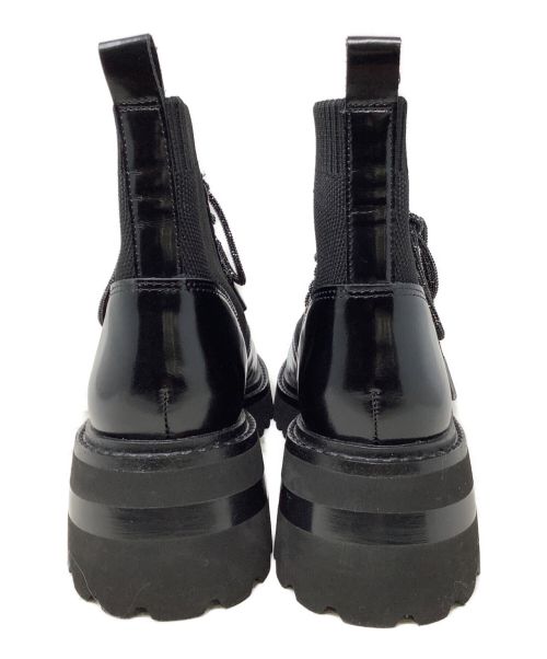 STACCATO（スタッカート）STACCATO (スタッカート) ショートブーツ ブラック サイズ:22.5の古着・服飾アイテム