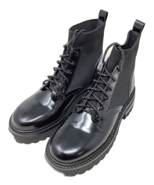 STACCATO（スタッカート）STACCATO (スタッカート) ショートブーツ ブラック サイズ:22.5の古着・服飾アイテム