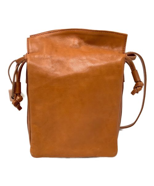 SLOW（スロウ）SLOW (スロウ) ホースレザーショルダーバッグ　SLOW（スロウ） ブラウンの古着・服飾アイテム