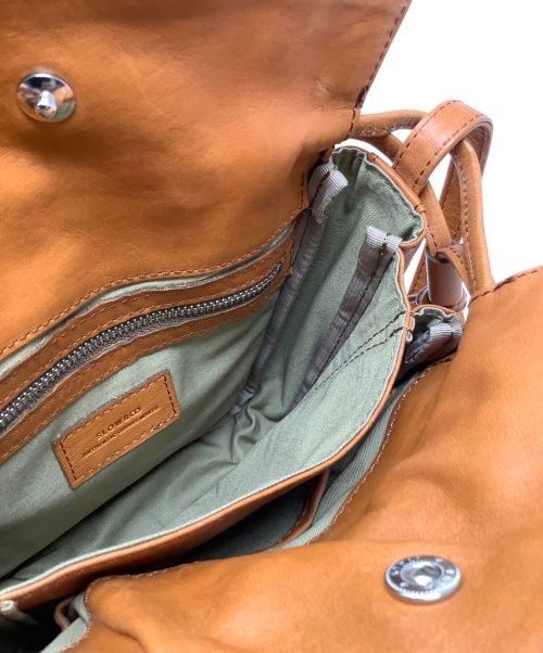 SLOW（スロウ）SLOW (スロウ) ホースレザーショルダーバッグ　SLOW（スロウ） ブラウンの古着・服飾アイテム