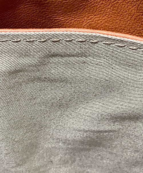 SLOW（スロウ）SLOW (スロウ) ホースレザーショルダーバッグ　SLOW（スロウ） ブラウンの古着・服飾アイテム