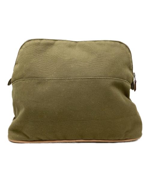 HERMES（エルメス）HERMES (エルメス) ボリードポーチ30　HERMES（エルメス） グリーンの古着・服飾アイテム