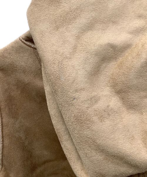 Hysteric Glamour（ヒステリックグラマー）Hysteric Glamour (ヒステリックグラマー) リバーシブルコート　Hysteric Glamour（ヒステリックグラマー） ブラウン×ホワイト サイズ:Freeの古着・服飾アイテム