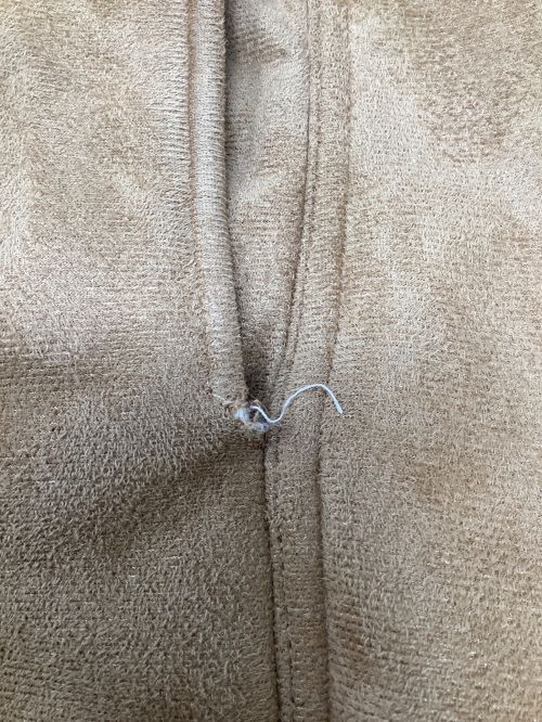 Hysteric Glamour（ヒステリックグラマー）Hysteric Glamour (ヒステリックグラマー) リバーシブルコート　Hysteric Glamour（ヒステリックグラマー） ブラウン×ホワイト サイズ:Freeの古着・服飾アイテム