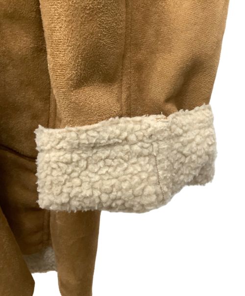 Hysteric Glamour（ヒステリックグラマー）Hysteric Glamour (ヒステリックグラマー) リバーシブルコート　Hysteric Glamour（ヒステリックグラマー） ブラウン×ホワイト サイズ:Freeの古着・服飾アイテム