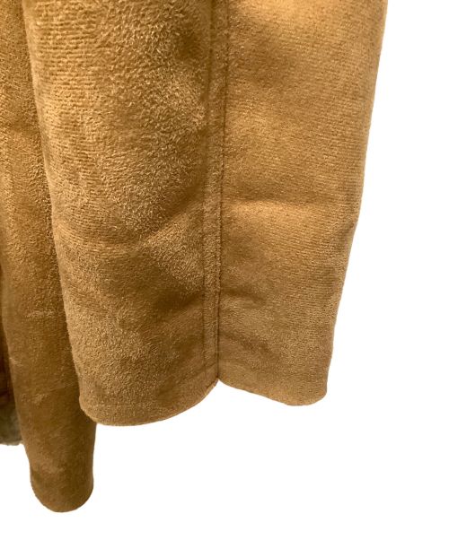 Hysteric Glamour（ヒステリックグラマー）Hysteric Glamour (ヒステリックグラマー) リバーシブルコート　Hysteric Glamour（ヒステリックグラマー） ブラウン×ホワイト サイズ:Freeの古着・服飾アイテム