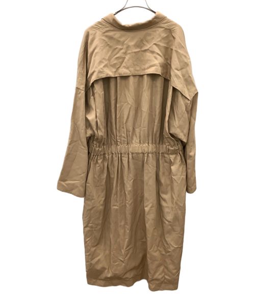 ELIN（エリン）ELIN (エリン) ビッグシルエットスプリングコート ブラウン サイズ:Ｓの古着・服飾アイテム