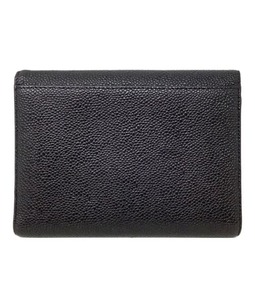 CHANEL（シャネル）CHANEL (シャネル) 3つ折り財布　CHANEL（シャネル）　キャビアスキン ブラックの古着・服飾アイテム