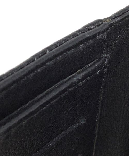 CHANEL（シャネル）CHANEL (シャネル) 3つ折り財布　CHANEL（シャネル）　キャビアスキン ブラックの古着・服飾アイテム