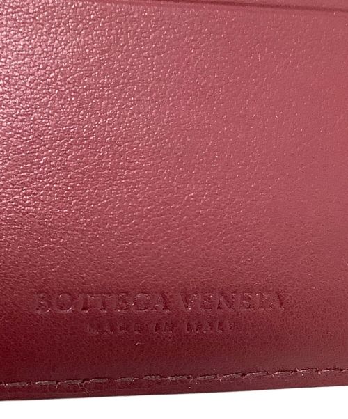 BOTTEGA VENETA（ボッテガベネタ）BOTTEGA VENETA (ボッテガベネタ) 2つ折り財布　BOTTEGA VENETA（ボッテガベネタ） レッドの古着・服飾アイテム