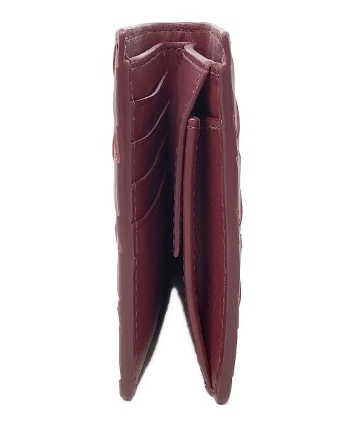 BOTTEGA VENETA（ボッテガベネタ）BOTTEGA VENETA (ボッテガベネタ) 2つ折り財布　BOTTEGA VENETA（ボッテガベネタ） レッドの古着・服飾アイテム