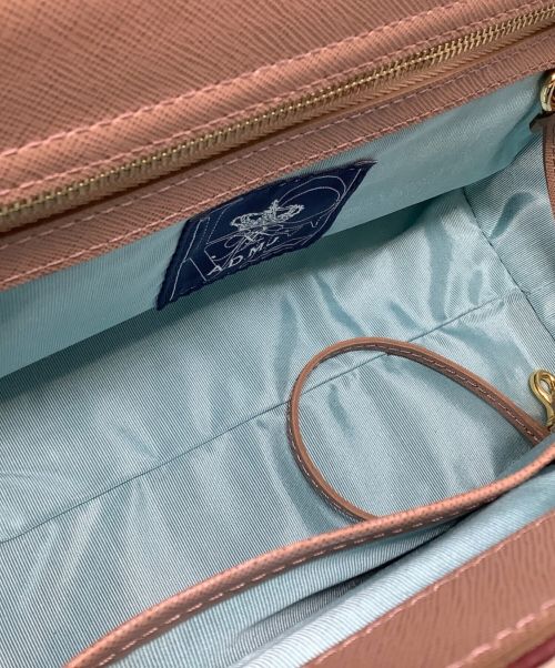 A.D.M.J.（エーディーエムジェイ）A.D.M.J. (エーディーエムジェイ) トートバッグ ブラウンの古着・服飾アイテム