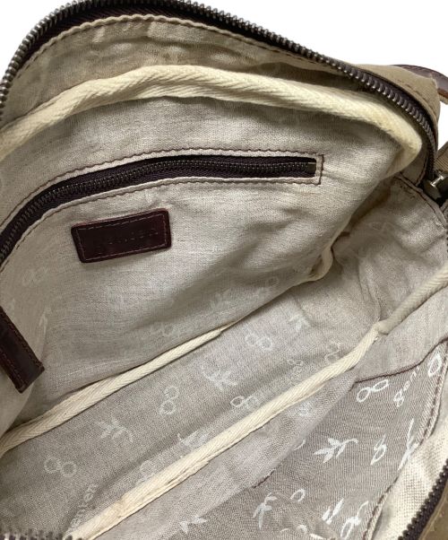 genten（ゲンテン）genten (ゲンテン) ショルダーバッグ　genten(ゲンテン） ブラウンの古着・服飾アイテム