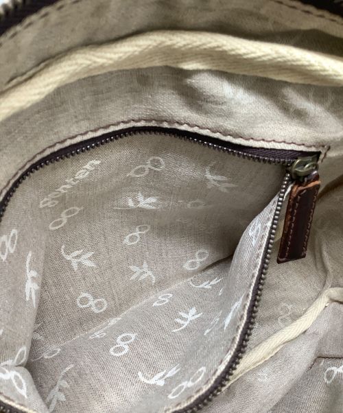 genten（ゲンテン）genten (ゲンテン) ショルダーバッグ　genten(ゲンテン） ブラウンの古着・服飾アイテム