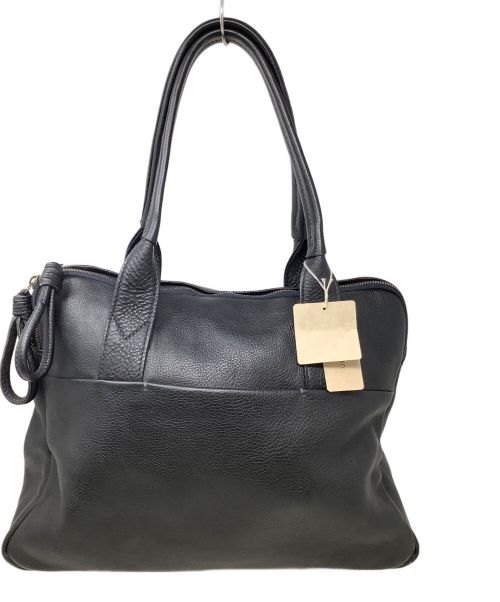 genten（ゲンテン）genten (ゲンテン) レザートートバッグ　genten（ゲンテン）　アッティーボ　 ブラックの古着・服飾アイテム