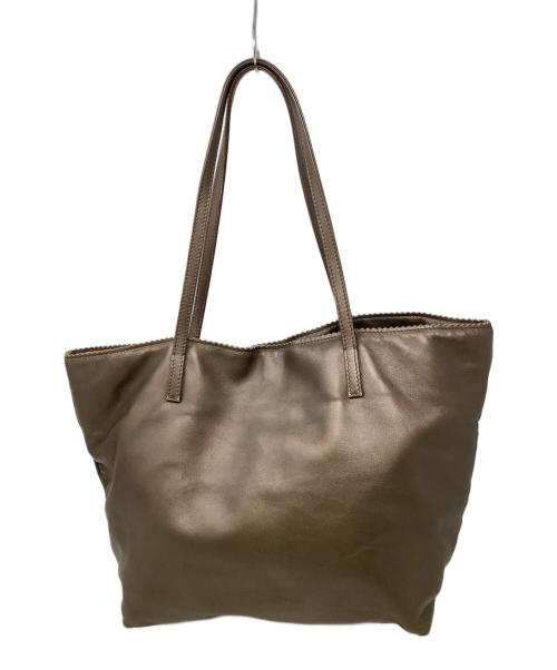 LOEWE（ロエベ）LOEWE (ロエベ) レザートートバッグ　LOEWE（ロエベ）アナグラム ブラウンの古着・服飾アイテム