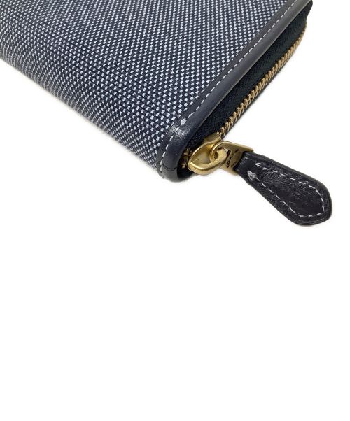 COACH（コーチ）COACH (コーチ) アコーディオン ジップ ウォレット　COACH（コーチ）　CJ949 インディゴの古着・服飾アイテム