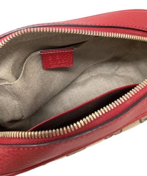 GUCCI（グッチ）GUCCI (グッチ) ショルダーバッグ　GUCCI（グッチ）　449413　GG レッドの古着・服飾アイテム