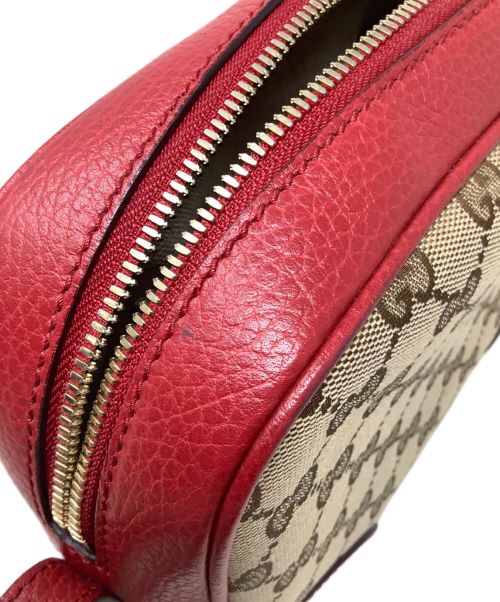 GUCCI（グッチ）GUCCI (グッチ) ショルダーバッグ　GUCCI（グッチ）　449413　GG レッドの古着・服飾アイテム