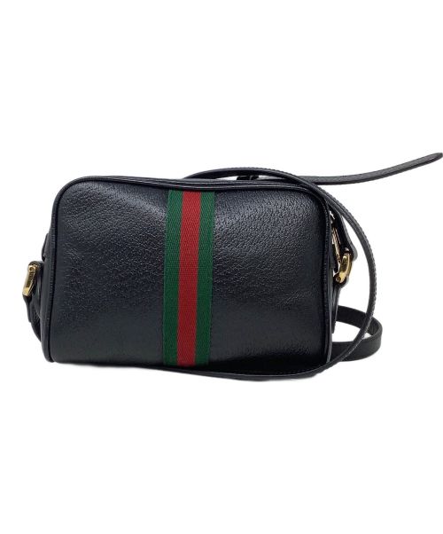 GUCCI（グッチ）GUCCI (グッチ) ミニショルダーバッグ GUCCI（グッチ） オフィディア 719885 ブラックの古着・服飾アイテム