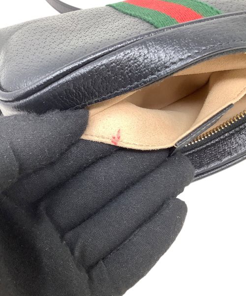 GUCCI（グッチ）GUCCI (グッチ) ミニショルダーバッグ GUCCI（グッチ） オフィディア 719885 ブラックの古着・服飾アイテム