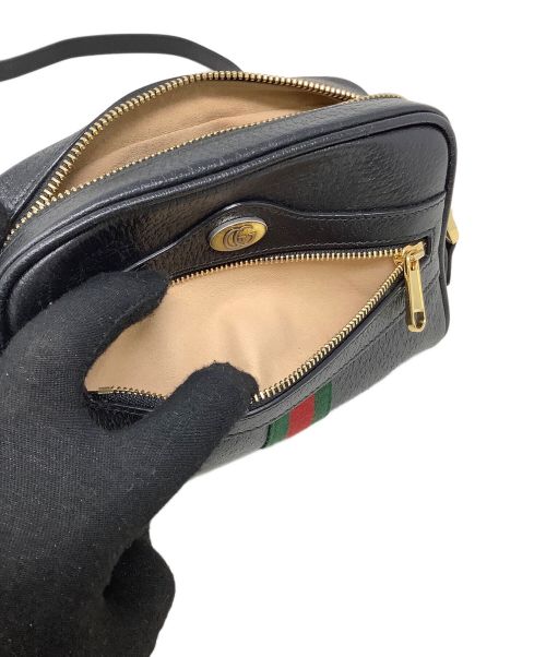 GUCCI（グッチ）GUCCI (グッチ) ミニショルダーバッグ GUCCI（グッチ） オフィディア 719885 ブラックの古着・服飾アイテム