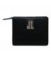 LANVIN COLLECTION（ランバンコレクション）の古着「2つ折り財布　LANVIN COLLECTION　LC6800」｜ブラック