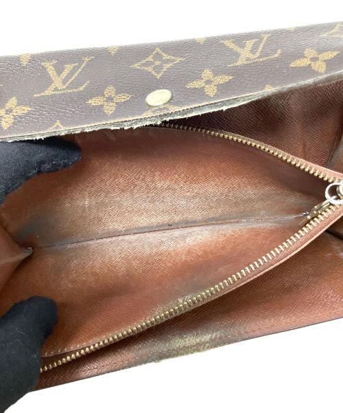 LOUIS VUITTON（ルイ ヴィトン）LOUIS VUITTON (ルイ ヴィトン) 2つ折り財布　LOUIS VUITTON（ルイヴィトン）　モノグラム　Ｍ61735　	ポルトモネ・ジップの古着・服飾アイテム