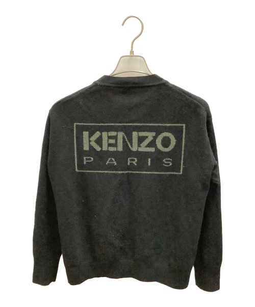KENZO（ケンゾー）KENZO (ケンゾー) ニットカーディガン KENZO（ケンゾー） FC62CA3423LC ブラック サイズ:XSの古着・服飾アイテム