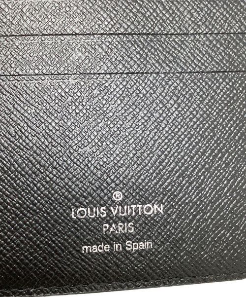 LOUIS VUITTON（ルイ ヴィトン）LOUIS VUITTON (ルイ ヴィトン) 2つ折り財布　LOUIS VUITTON（ルイヴィトン）　N64038　ダミエ・グラフィット ブラックの古着・服飾アイテム