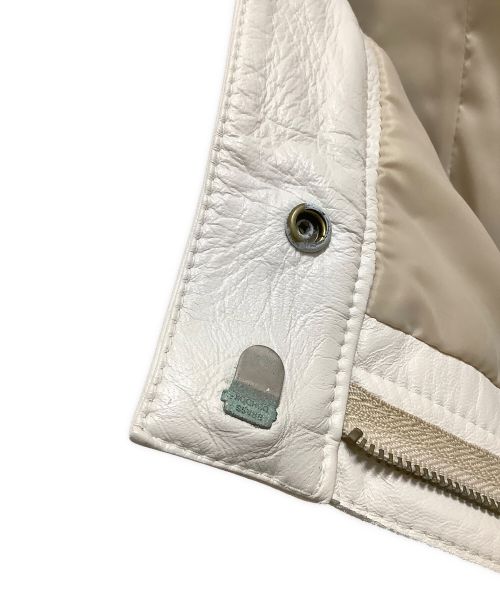 theory（セオリー）theory (セオリー) レザーパンツ theory(セオリー)  341940  ライトグレー サイズ:SIZE ２ 未使用品の古着・服飾アイテム