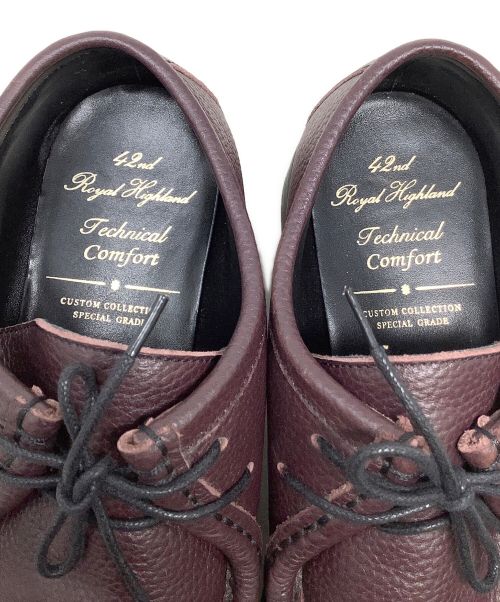 42ND ROYAL HIGHLAND（フォーティーセカンドロイヤルハイランド）42ND ROYAL HIGHLAND (フォーティーセカンドロイヤルハイランド) チロリアンシューズ　42ND ROYAL HIGHLAND　FT3403E ブラウン サイズ:40の古着・服飾アイテム