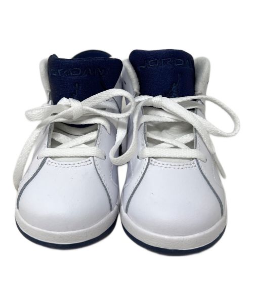 NIKE（ナイキ）NIKE (ナイキ) スニーカー NIKE(ナイキ) Jordan 6 Retro 384667-141 キッズ ホワイト×ブルー サイズ:15cmの古着・服飾アイテム