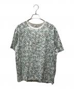 HERMESエルメス）の古着「半袖カットソー」｜ホワイト×グリーン