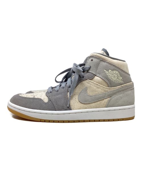 NIKE（ナイキ）NIKE (ナイキ) ハイカットスニーカー NIKE(ナイキ) AirAir Jordan 1 Mid SEDNDN4281-100 グレー サイズ:25の古着・服飾アイテム