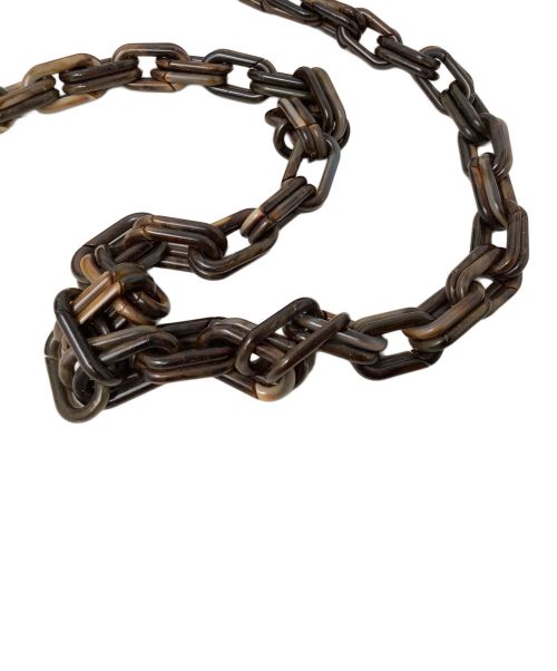 CAROLINA SANTO DOMINGO（カロリーナ・サント・ドミンゴ）CAROLINA SANTO DOMINGO (カロリーナ・サント・ドミンゴ) 2WAYバッグ　carolina santo domingo（カロリーナ・サント・ドミンゴ） ブラウンの古着・服飾アイテム