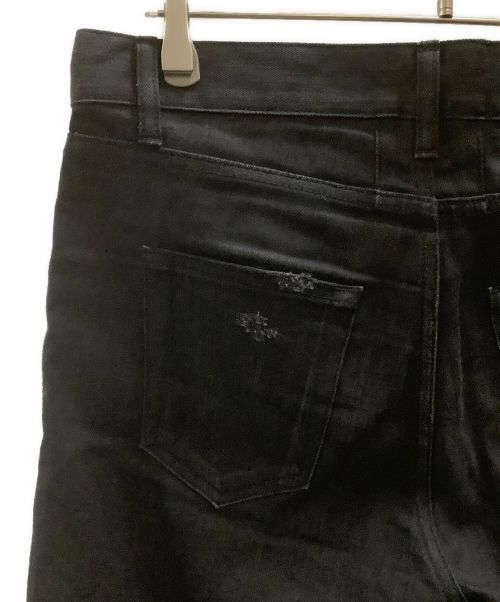 Saint Laurent Paris（サンローランパリ）Saint Laurent Paris (サンローランパリ) デストロイ加工クラッシュスキニーデニムパンツ　Saint Laurent Paris　391659 Y536L ブラック サイズ:Mの古着・服飾アイテム