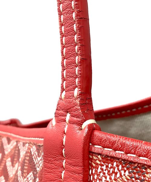 GOYARD（ゴヤール）GOYARD (ゴヤール) トートバッグ　GOYARD（ゴヤール）　サンルイGM レッドの古着・服飾アイテム