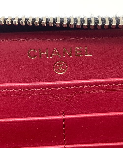 CHANEL（シャネル）CHANEL (シャネル) 長財布　CHANEL（シャネル）　AP1063 B04852 94305　　マトラッセ　ラムスキン ブラックの古着・服飾アイテム