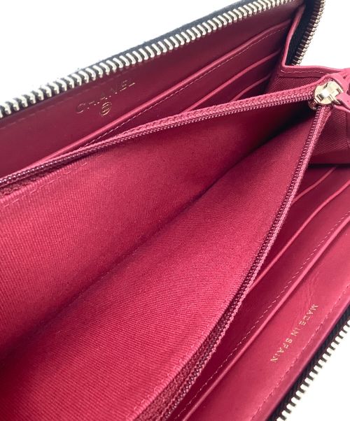 CHANEL（シャネル）CHANEL (シャネル) 長財布　CHANEL（シャネル）　AP1063 B04852 94305　　マトラッセ　ラムスキン ブラックの古着・服飾アイテム