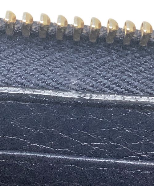 GUCCI（グッチ）GUCCI (グッチ) 長財布　GUCCI（グッチ）　インターロッキング　598187 ネイビーの古着・服飾アイテム