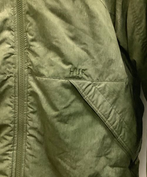 HUF（ハフ）HUF (ハフ) STANDARD PUFFER JACKET HUF(ハフ) グリーン サイズ:Sの古着・服飾アイテム