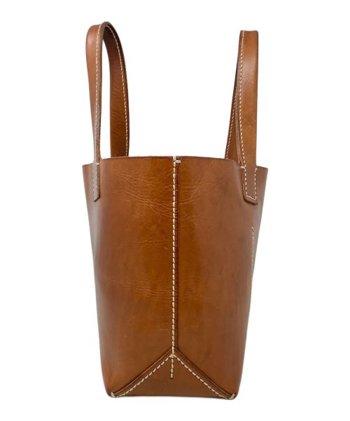 genten（ゲンテン）genten (ゲンテン) トートバッグ　genten ブラウンの古着・服飾アイテム
